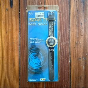 NWT Deadstock Vintage 90s Star Trek DS9 digital watch